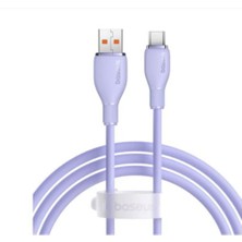 Baseus Pudding C To C 100W Kablo 1.2m Mor (P10355702511-00)