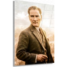Asil – Mustafa Kemal Atatürk - Ata Sözlü Cam Tablo