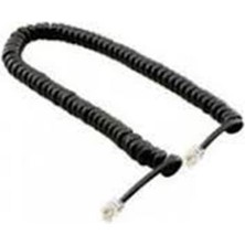 Spiral Karel Siyah Pluglu Ahize Kordonu 30 cm