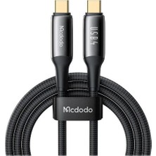 Mcdodo CA-2990 240 W USB 4.0 Type C To Type C Şarj Kablosu -Siyah