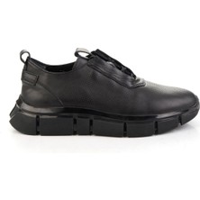 Siyah Hakiki Deri Erkek Sneaker E01958178003