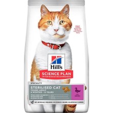 Hill's Sterilised Duck Ördekli Kısırlaştırılmış Kedi Maması 1.5 Kg