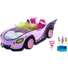 Monster High Ghoul Mobile Gösterişli Araba HHK63
