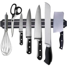 Buffer® Mıknatıslı Paslanmaz Duvar Bıçak Askısı Standı 33 cm  Aparat