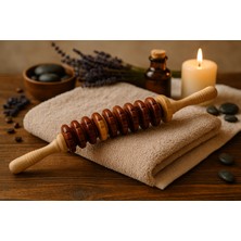 Ahşap Roller – Sırt & Bacak Masaj Aleti”, “selülit Karşıtı Masaj Aparatı”, “spa Masaj Silindir