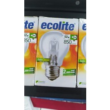 Ecolite 52W/70W 850LM E27DUY 2900KSARI Işık Tasarruflu Ampul