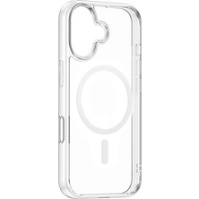 Mcdodo PC-1824 iPhone 17 Kamera Düğmeli Manyetik Şeffaf Kılıf