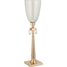 Gold Meşale Büyük Şamdan 18*18*70 cm AK.JD0096