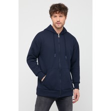 Polo State Ünisex Fermuarlı Sweatshirt  Lacivert