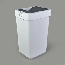 Motek Comfort Çöp Kovası - Gri - 25 Lt