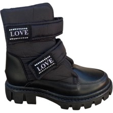 M.p. Ft Bot Siyah Çocuk Bot