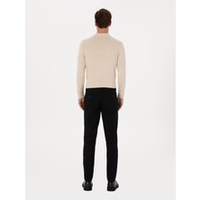 Cacharel Erkek Lacivert Slim Fit Basic Kanvas Pantolon 50314091-VR033