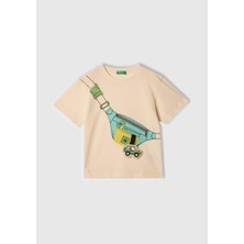 United Colors Of Benetton Erkek Çocuk Tshirt 1/6 Yaş 10J6
