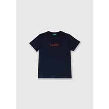 United Colors Of Benetton Erkek Çocuk Tshirt 17005 4/14 Yaş