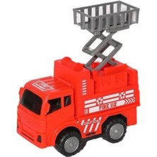 Çocuk NZM-129 Sürtmeli Itfaiye Arabası 10 cm -Nizam