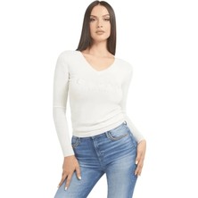Guess Saylor Kadın Beyaz Triko W5BR41Z2NQ2-G012