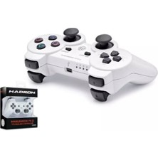 Hadron HD306B Ps3 Gamepad Beyaz