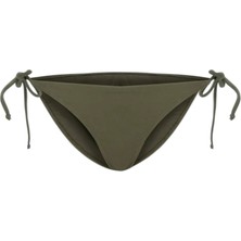 Bonesta Bağcıklı Haki Kadın Bikini Alt