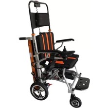 Akülü Merdiven Çıkartma-Indirme Cihazı | Paletli Sistem, 150KG Kapasite ve 45° Tırmanma Krp-01