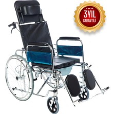 Römer Banyo ve Tuvalet Sandalyesi | Sırtı Yatar, Baldır Destekli ve Katlanabilir R409