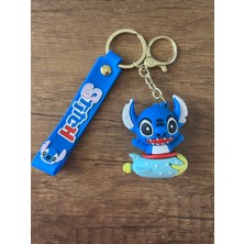 1 Adet Kız Çocuk Erkek Çocuk Stitch Stich Anahtarlık Stiç Çanta Charm Süsü Stik Charmı Japon Y2K Kpop Kore