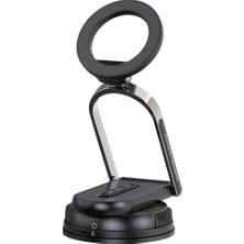 Nettech NT-CHC33 Katlanabilir Manyetik Özellikli Araç İçi Telefon Tutucu (Çift Tabanlı)