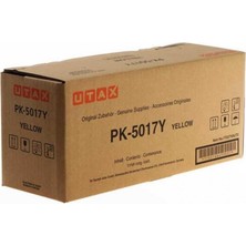 Utax PK-5017Y Yellow Sarı Orjinal Fotokopi Toneri C3062-3066 6.000 Sayfa