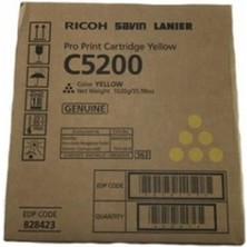 Ricoh C5200Y Yellow Sarı Orjinal Fotokopi Toneri Pro C5200 24.000 Sayfa