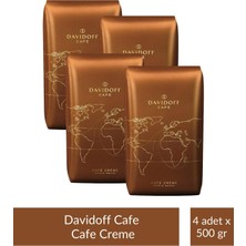Davidoff Cafe Crema Whole Beans Çekirdek 500 gr x 4 Adet