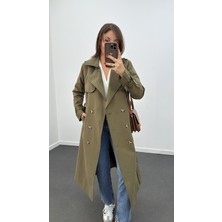 Ms  Kuşaklı Premium Trençkot