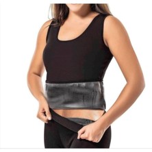 Kadın Siyah Sauna Termal Tayt Atlet Takımı