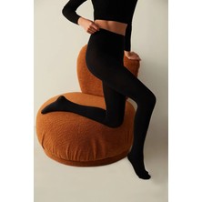 Kadın Siyah Pamuklu Termal Külotlu Çorap