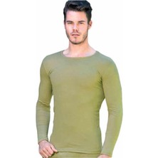 0126 Erkek Haki Termal Fanila