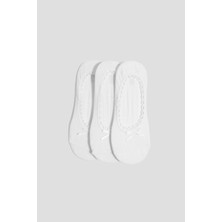 DeFacto Kadın Görünmez 3'lü Pamuklu Babet Çorap B1049AXNS