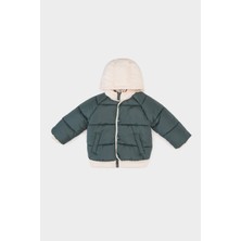 DeFacto Su Geçirmez Çok Renkli Cepli Şişme Mont Erkek Bebek C3462A525AU