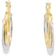 Cigold Taşsız Küpe 14 Ayar Altın 1.82 gr OA-K1TB01019319