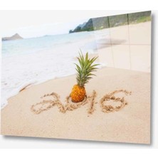 Deniz Manzarası Cam Tablo 4mm Dayanıklı Temperli Cam