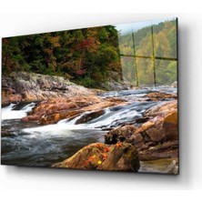 Manzara Doğa Cam Tablo 4mm Dayanıklı Temperli Cam