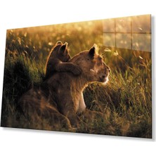 Aslan Cam Tablo 4mm Dayanıklı Temperli Cam