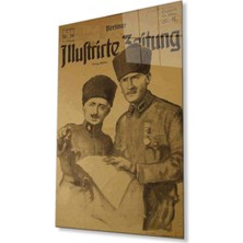 Atatürk Cam Tablo 4mm Dayanıklı Temperli Cam, Atatürk Glass Wall Art