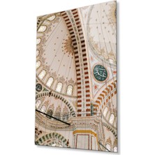 Cami Motif Dini Duvar Dekoru Cam Tablo 4mm Dayanıklı Temperli Cam