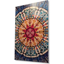 Allah Lafzı Cam Tablo 4mm Dayanıklı Temperli Cam