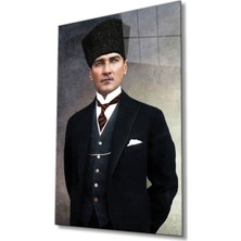 Atatürk 4mm Dayanıklı Cam Tablo Temperli Cam