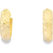 Cigold Taşsız Küpe 14 Ayar Altın 1.71 gr OA-C1TB01029293