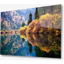 Doğa Manzara Cam Tablo 4mm Dayanıklı Temperli Cam