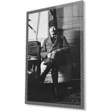 Atatürk Cam Tablo 4mm Dayanıklı Temperli Cam, Atatürk Glass Wall Art