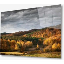 Manzara Doğa Cam Tablo 4mm Dayanıklı Temperli Cam