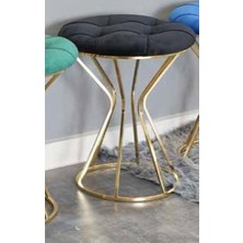 Mim Gold - Siyah Darbuka Yuvarlak Puf