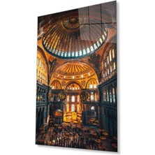 Ayasofya Camii Içi Cam Tablo 4mm Dayanıklı Temperli Cam