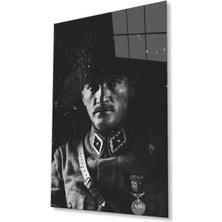 Atatürk Cam Tablo 4mm Dayanıklı Temperli Cam, Atatürk Glass Wall Art